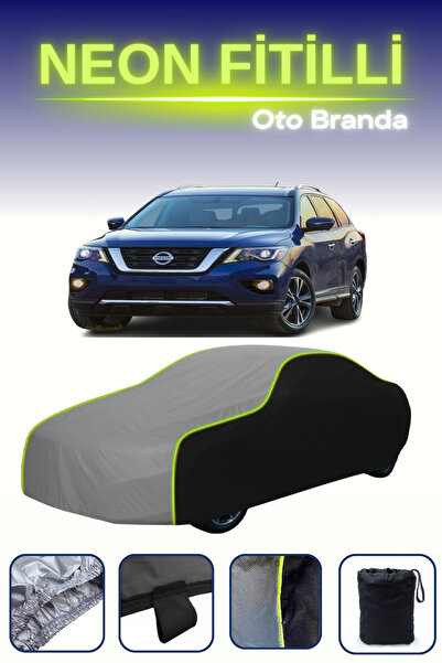 Cemku Fast أسود-رمادي-أسود [نيسان باثفايندر 2016 - 2021] مشمع سيارة متوافق مع...