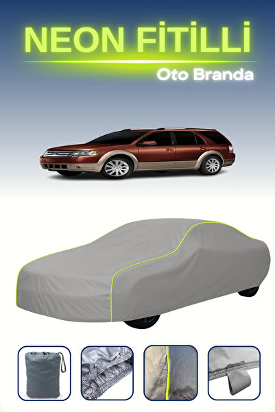 Cemku Shine Gray [Ford Taurus X 2007 - 2009] Compatible Neon Corded Car Tarpa...