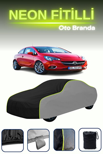 Cemku Shade رمادي-أسود-رمادي [أوبل كورسا 3 أبواب 2014 - 2021] مشمع سيارة متوا...