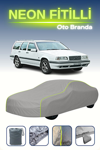 Cemku Shine رمادي [Volvo 850 Estate 1993 - 1997] مشمع سيارة متوافق مع حبال ال...