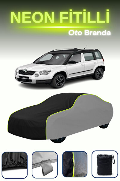 Cemku Shade رمادي-أسود-رمادي [سكودا يتي 2013 - 2017] مشمع سيارة متوافق مع حبا...