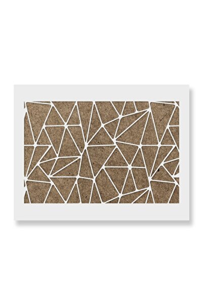 OEM Sablon Perete vopsire, tencuiala 900x600x0.7mm Shattered Geometric Refolo...