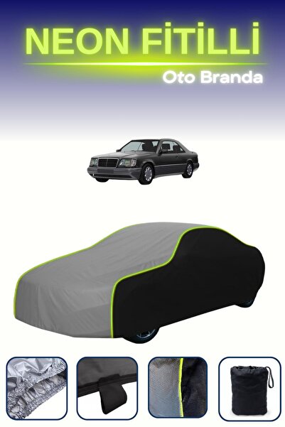 Cemku Fast أسود-رمادي-أسود [مرسيدس بنز الفئة E كوبيه] مشمع سيارة متوافق مع ال...