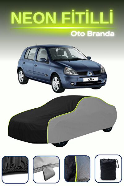 Cemku Shade رمادي-أسود-رمادي [رينو كليو 5 أبواب 2001 - 2006] مشمع سيارة متواف...