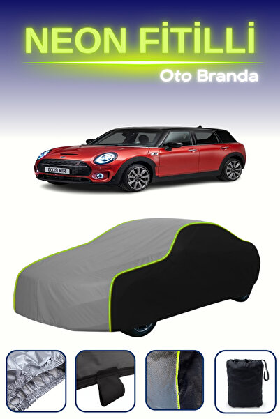 Cemku Fast أسود-رمادي-أسود [ميني كوبر كلوبمان 2019 - 2021] مشمع سيارة متوافق ...