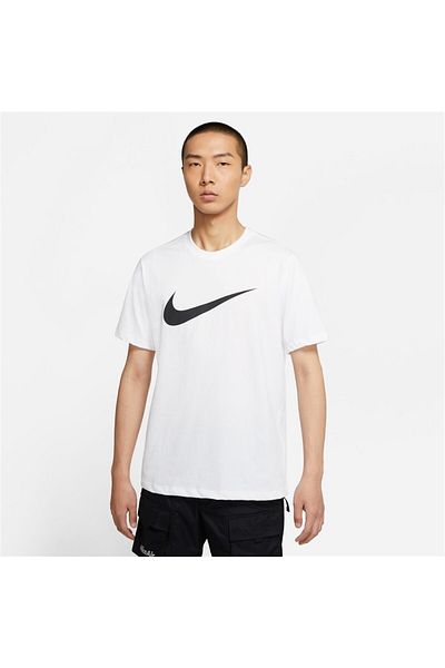 Nike M Nsw Tee Icon Swoosh Men's White T-shirt - Dc5094-100