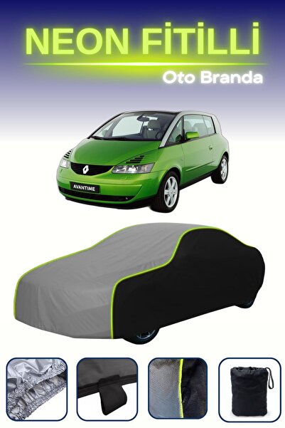 Cemku Fast أسود-رمادي-أسود [رينو أفانتيم 2001 - 2003] مشمع سيارة متوافق مع حب...