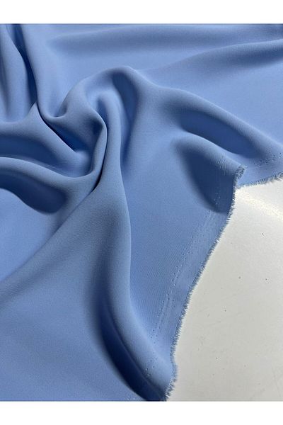 Kumaş sever Draped Adriana Crepe Fabric Double En Meteric Evening Dress Ferace Hijab Clothing Sewing