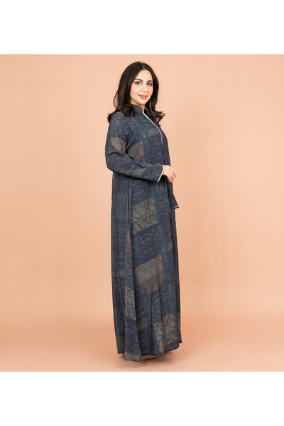 IKKXA Multicolor Patterns Modern Jalabiya