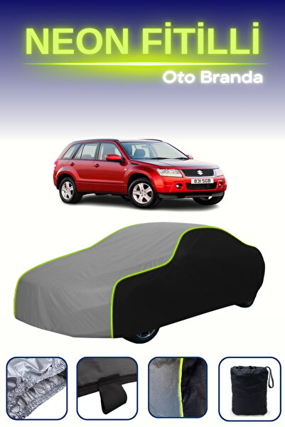 Cemku Fast أسود-رمادي-أسود [سوزوكي إسكودو / جراند فيتارا 5 أبواب 2005 - 2007]...