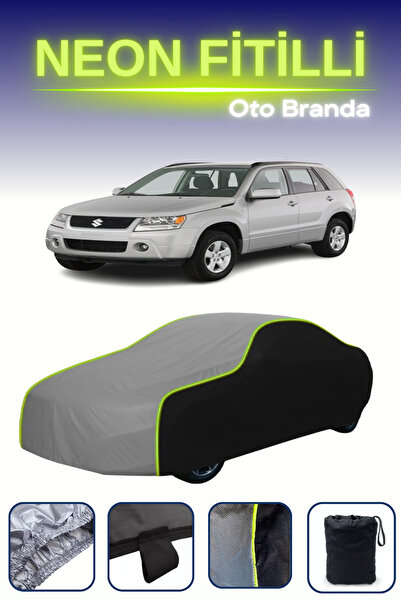 Cemku Fast أسود-رمادي-أسود [سوزوكي جراند فيتارا 5 أبواب 2008 - 2014] مشمع سيا...