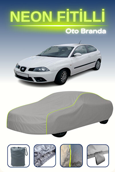 Cemku Shine رمادي [Seat Ibiza 3 أبواب 2006 - 2008] مشمع سيارة متوافق مع حبل ا...