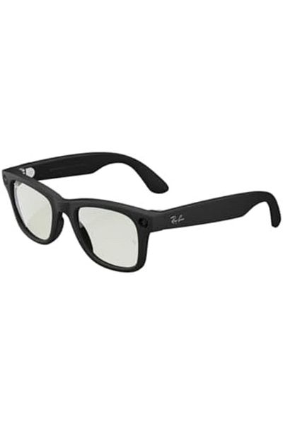 Ray-Ban Meta Ray-Ban - Smart Glasses - Wayfarer Large - Matte Black/Clear to G-15 Green Transitions
