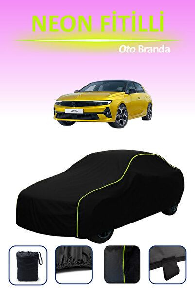 Cemku Cool أسود [أوبل أسترا] مشمع سيارة متوافق مع النيون، مقاوم للماء والغبار