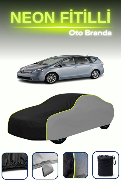 Cemku Shade رمادي-أسود-رمادي [تويوتا بريوس 2011 - 2016] مشمع سيارة متوافق مع ...