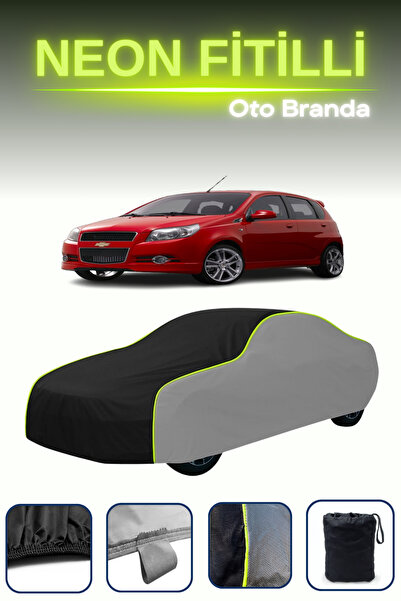 Cemku Shade رمادي-أسود-رمادي [شيفروليه أفيو/كالوس 3 أبواب 2008 - 2011] مشمع س...