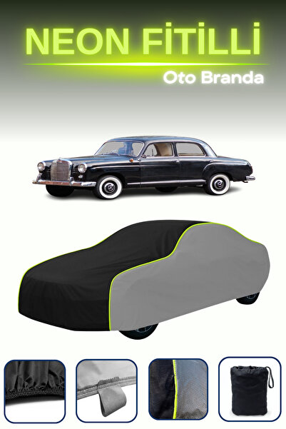 Cemku Shade رمادي-أسود-رمادي [مرسيدس بنز W121 سيدان] غطاء سيارة متوافق مع حبا...