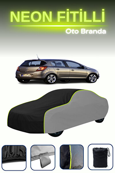 Cemku Shade رمادي-أسود-رمادي [أوبل كورسا 5 أبواب 2006 - 2014] مشمع سيارة متوا...