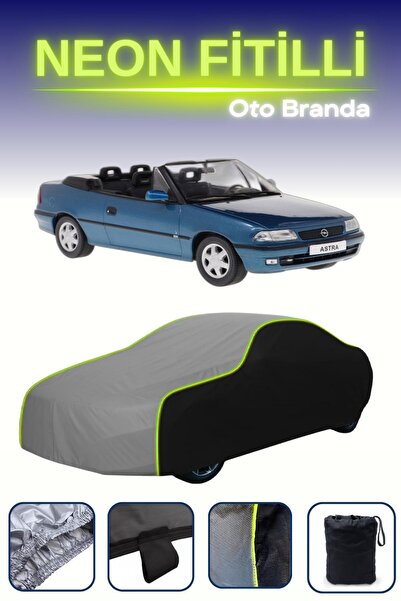 Cemku Fast أسود-رمادي-أسود [أوبل أسترا كابريوليه 1993 - 1994] مشمع سيارة متوا...