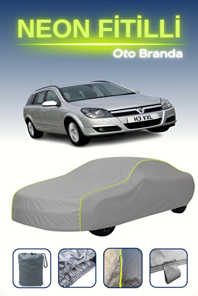 Cemku Shine رمادي [Opel Astra Estate 2004 - 2011] مشمع سيارة متوافق مع حبال ا...