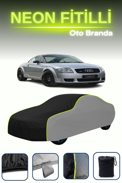 Cemku Shade رمادي-أسود-رمادي [أودي تي تي كواترو سبورت 2005 - 2006] قماش مشمع ...