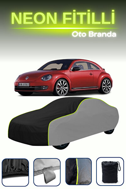 Cemku Shade رمادي-أسود-رمادي [فولكس فاجن بيتل 2011 - 2021] مشمع سيارة متوافق ...