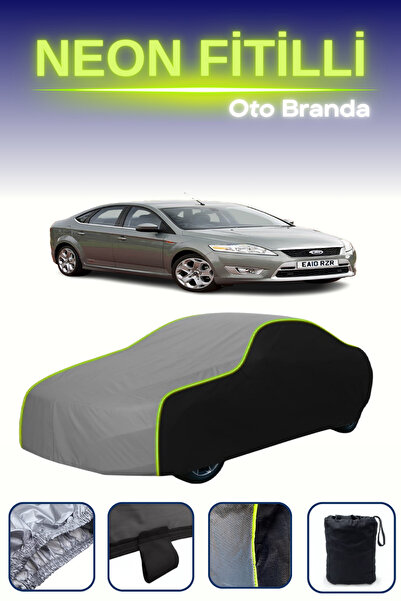 Cemku Fast أسود-رمادي-أسود [فورد مونديو سيدان 2007 - 2015] مشمع سيارة متوافق ...