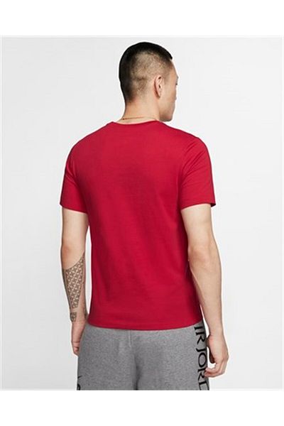 Nike M J Jumpman Ss Crew Men's Red T-Shirt - Cj0921-687