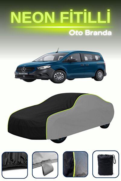 Cemku Shade قماش مشمع سيارة رمادي-أسود-رمادي [مرسيدس-بنز سيتان 2 Tourer] متوا...