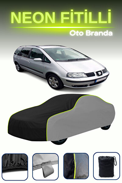 Cemku Shade رمادي-أسود-رمادي [مقعد ألامبرا 2] قماش مشمع للسيارة متوافق مع نيو...