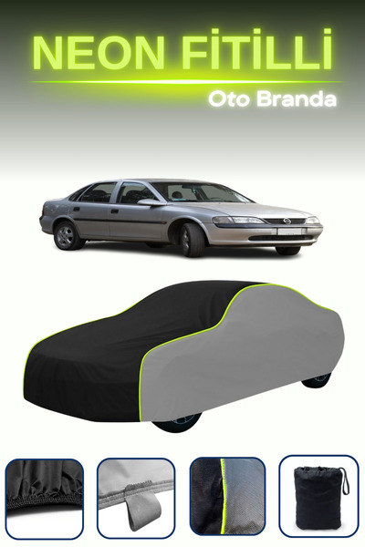 Cemku Shade رمادي-أسود-رمادي [شيفروليه فيكترا] مشمع سيارة متوافق مع حبال الني...