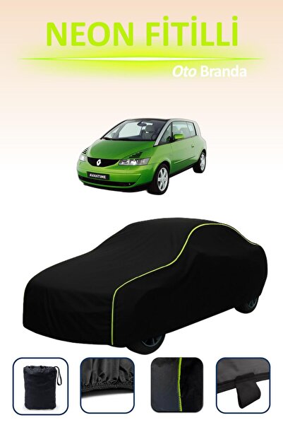 Cemku Cool أسود [رينو أفانتيم 2001 - 2003] مشمع سيارة متوافق مع حبال النيون، ...