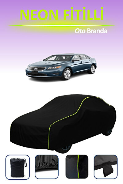 Cemku Cool Black [Ford Taurus 2010 - 2013] Compatible Neon Corded Car Tarpaul...
