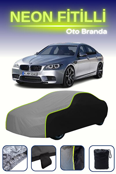 Cemku Fast أسود-رمادي-أسود [Bmw M5 (F10) 2011 - 2013] مشمع سيارة متوافق مع حب...