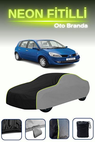 Cemku Shade رمادي-أسود-رمادي [رينو سينيك 2003 - 2009] مشمع سيارة متوافق مع حب...