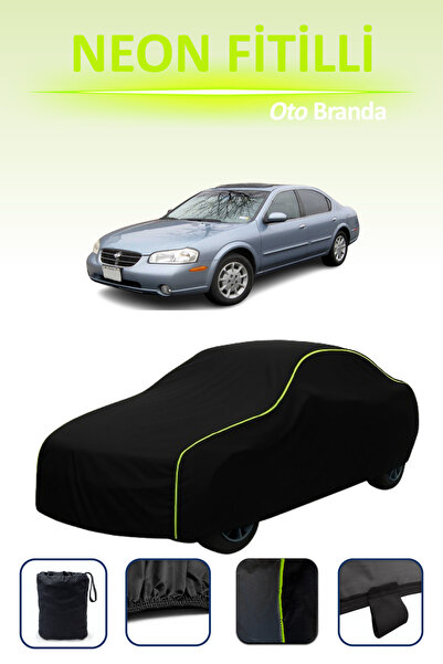 Cemku Cool أسود [نيسان ماكسيما 2000 - 2004] مشمع سيارة متوافق مع حبال النيون،...