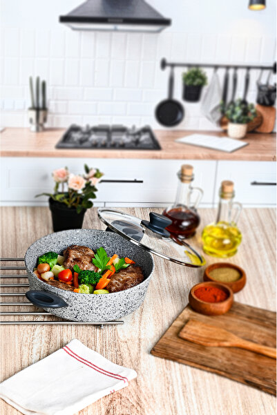 FİTHOME Granite Fireproof Non-Stick Yakamoz Model Rice Pot