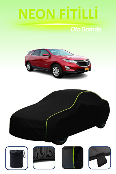 Cemku Cool أسود [شيفروليه إكوينوكس 3] مشمع سيارة متوافق مع حبال النيون، مقاوم...