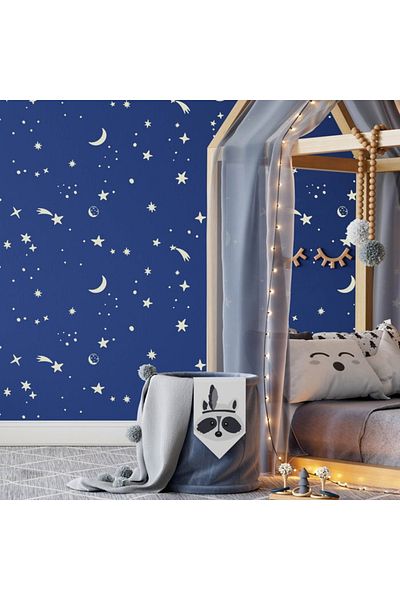 OEM Sablon Perete Vopsire, Tencuiala 900x600x0.7mm Sky Stars Refolosibil, Model Mxsp7092