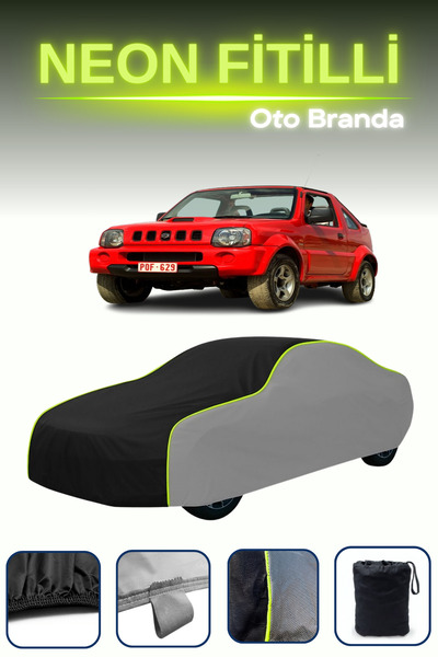 Cemku Shade رمادي-أسود-رمادي [سوزوكي جيمني كابريوليه 2005 - 2011] مشمع سيارة ...