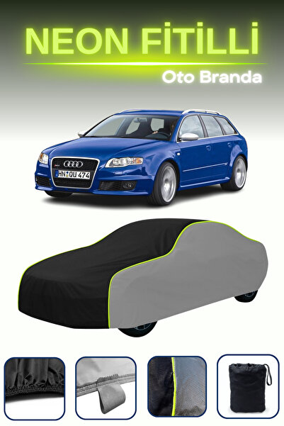 Cemku Shade رمادي-أسود-رمادي [أودي Rs4 أفانت 2006 - 2008] قماش مشمع سيارة نيو...