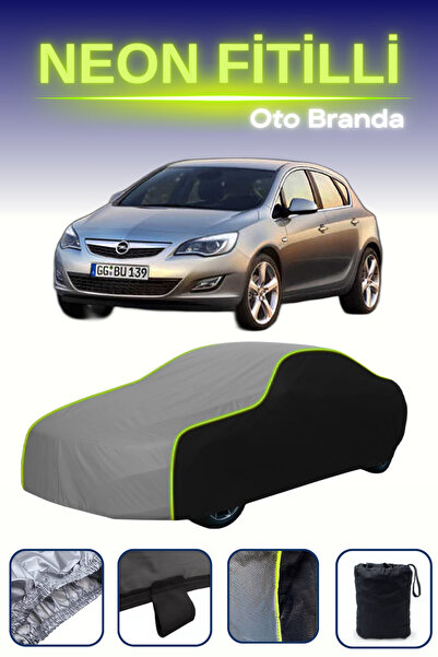 Cemku Fast أسود-رمادي-أسود [أوبل أسترا هاتشباك 2009 - 2015] مشمع سيارة متوافق...