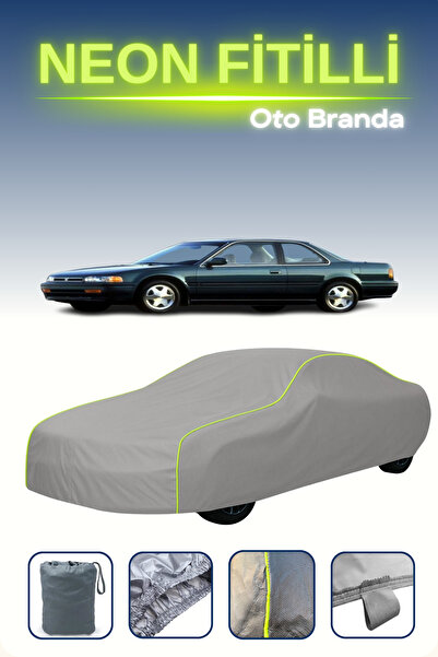 Cemku Shine رمادي [هوندا أكورد 4 كوبيه] مشمع سيارة متوافق مع حبال النيون، مقا...