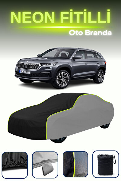 Cemku Shade رمادي-أسود-رمادي [سكودا كودياق 2016 - 2021] مشمع سيارة متوافق مع ...