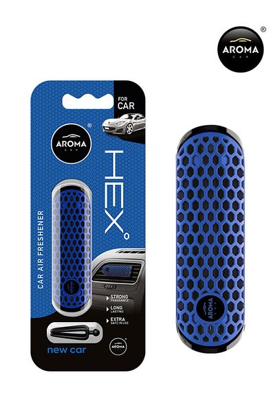 Aroma Car HEX New Car Scent Air Freshener - Long Lasting & Strong Fragrance