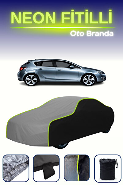 Cemku Fast أسود-رمادي-أسود [أوبل أسترا 5 أبواب 2015 - 2019] مشمع سيارة متوافق...