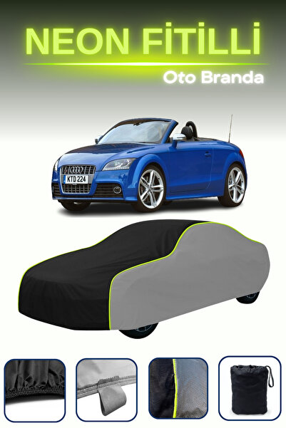 Cemku Shade رمادي-أسود-رمادي [سيارة أودي تي تي إس رودستر 2008 - 2014] قماش مش...