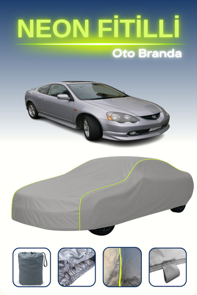 Cemku Shine Gray [Honda Integra 4] Compatible Neon Corded Car Tarpaulin, Wate...