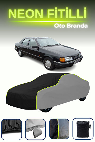 Cemku Shade رمادي-أسود-رمادي [فورد سييرا سيدان 1990 - 1993] مشمع سيارة متوافق...