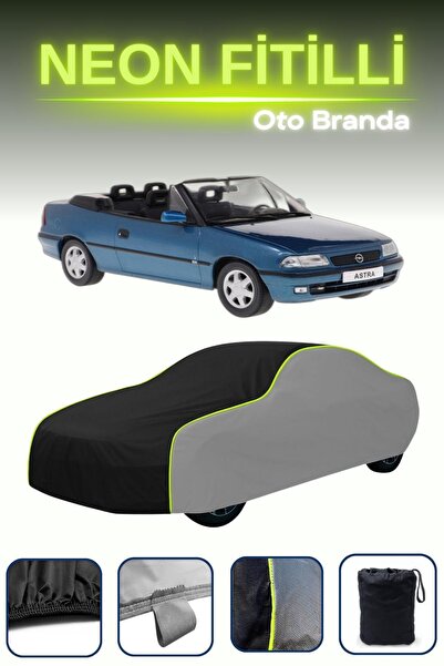 Cemku Shade رمادي-أسود-رمادي [أوبل أسترا كابريوليه 1993 - 1994] قماش سيارة ني...